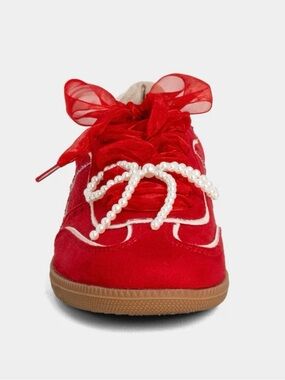 New red bow ShuShop sz 8
